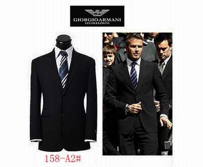 costume armani blanc
