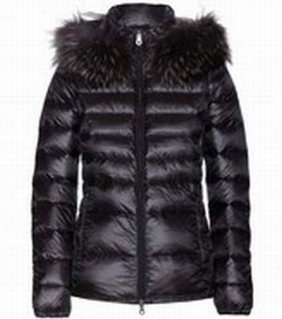 doudoune femme capuche fourrure de marque
