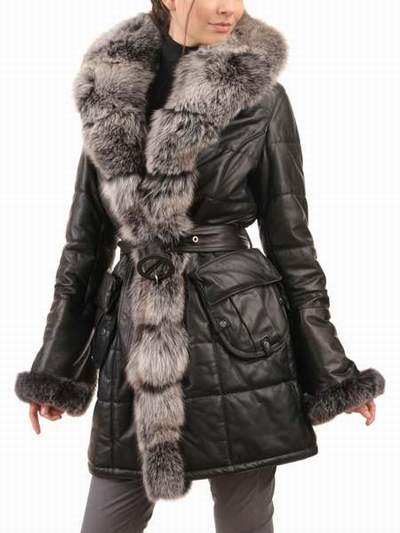 doudoune moncler fourrure femme