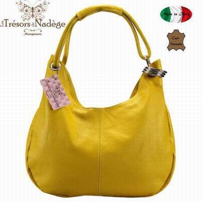 sac minelli jaune